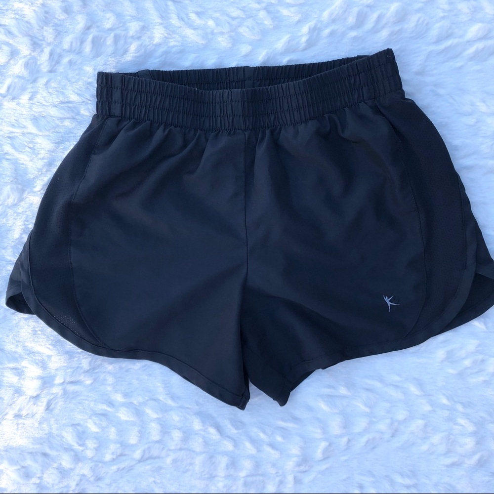 Danskin Now Girls black sports shorts